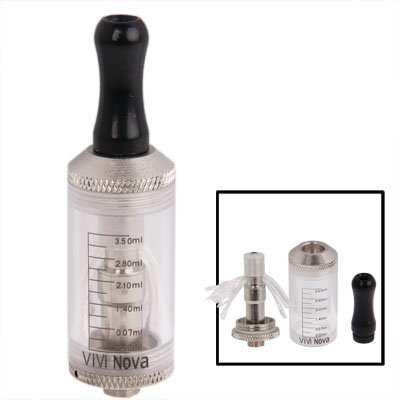 3.5ML Detachable E-Cigarette Atomizer with A Scale (Transparent) - Click Image to Close